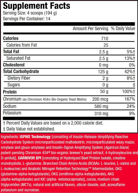 CARNIVOR MASS 6LB