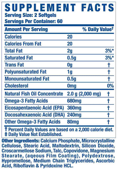 OMEGA-3 RONNIE COLEMAN