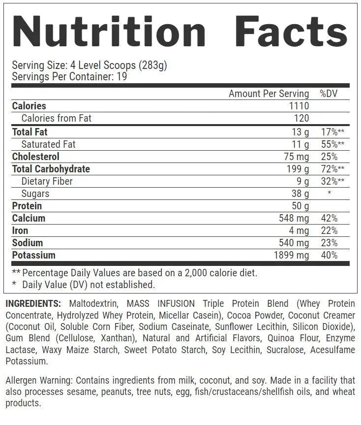 MASS INFUSIÓN 12LB