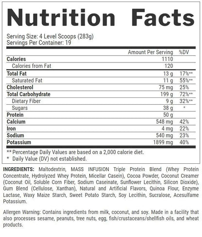 MASS INFUSIÓN 12LB