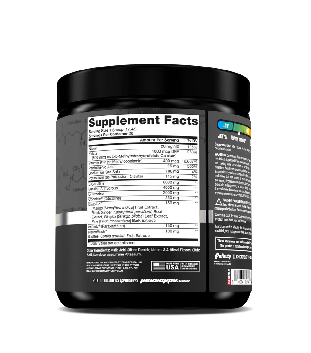 JEKYLL PERFORMANCE PROSUPPS 20 SERVS