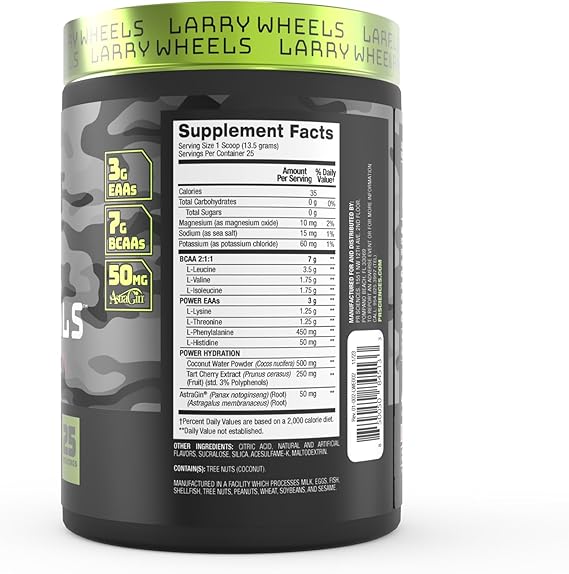 BPI X LARRY WHEELS ESSENTIALS EAAs + HIDRATION 25 SERVICIOS