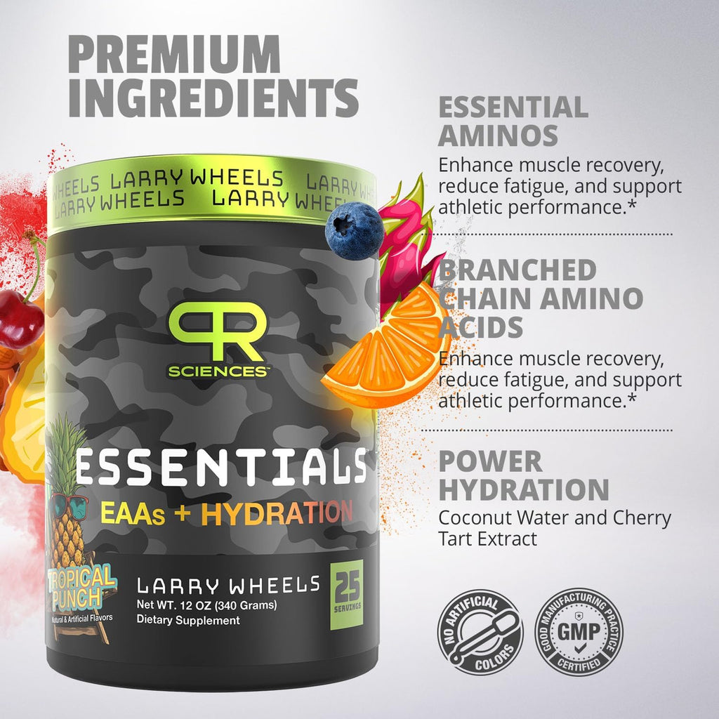BPI X LARRY WHEELS ESSENTIALS EAAs + HIDRATION 25 SERVICIOS