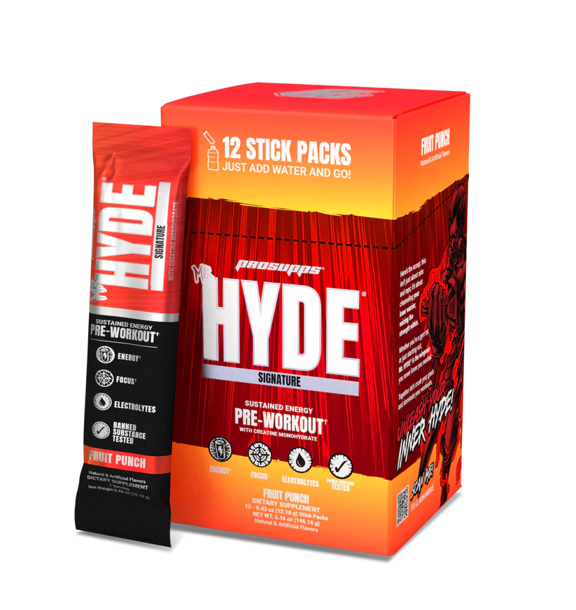 MR.HYDE SIGNATURE PRE-WORKOUT 12 STICK PACKS PROSUPPS