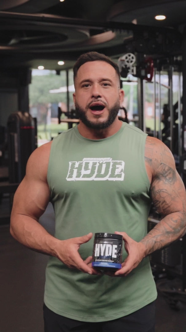HYDE MAX PUMP PRE ENTRENO SIN CAFEINA 20 SERVS