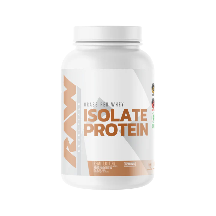 RAW NUTRITION GRASS FED WHEY ISOLATE PROTEIN