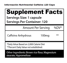 CAFEINA INSANE 120 CAPSULAS